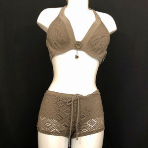 AUBADE SWIM TRIANGLEBRA-OLIVE GREEN